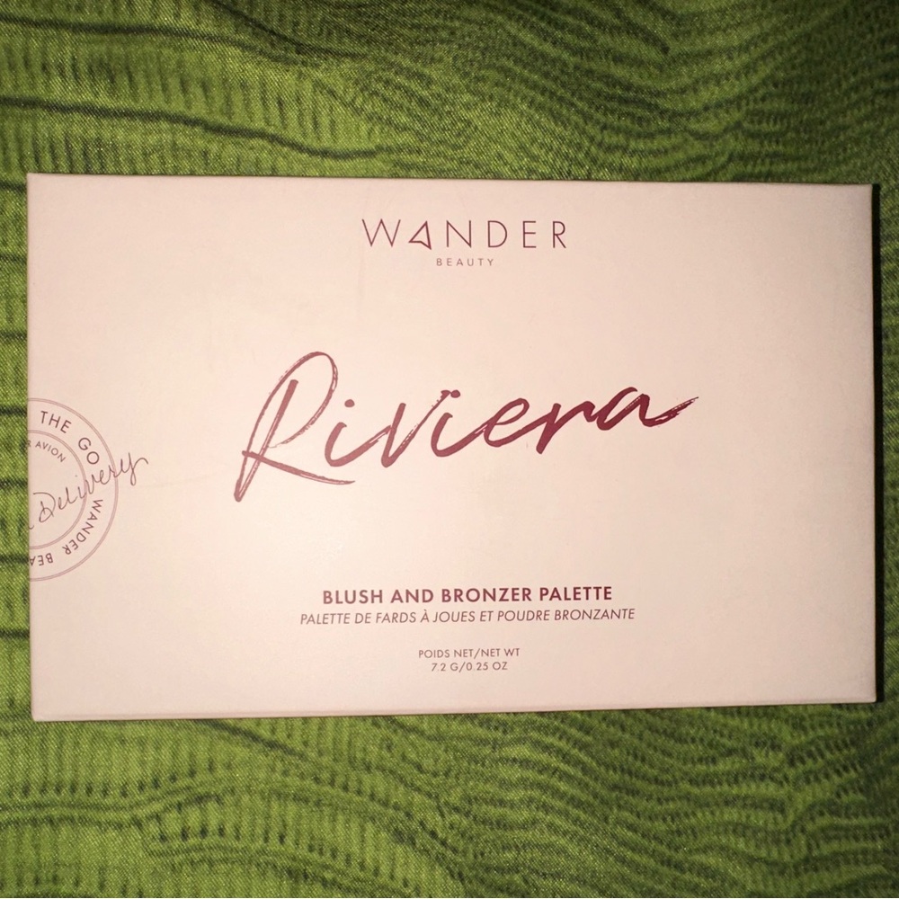 💄 Wander Beauty ✨Riviera Blush & Bronzer Palette - Soft ✨NIB